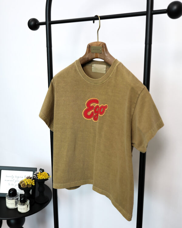 Égo Soleil 復古印字Tee｜焦糖日光