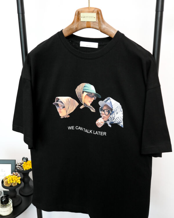 Foulard Chic 印花圖 Tee｜巴黎黑